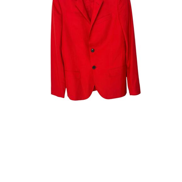 J.Crew Orange Women's Preppy Academia Italian Wool Flannel Ludlow Blazer Size 10 - Picture 4 of 15